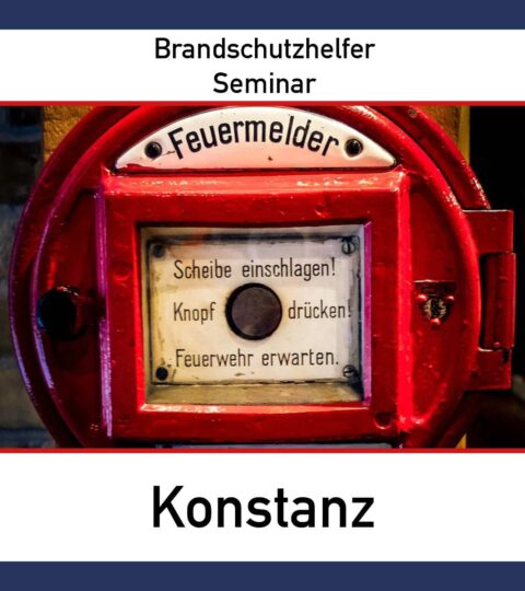 Brandschutzhelfer-Seminar Dm // Konstanz