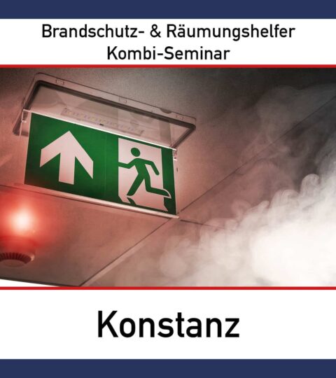 Kombi-Seminar In Konstanz (Brandschutzhelfer Mit Evakuierungshelfer)