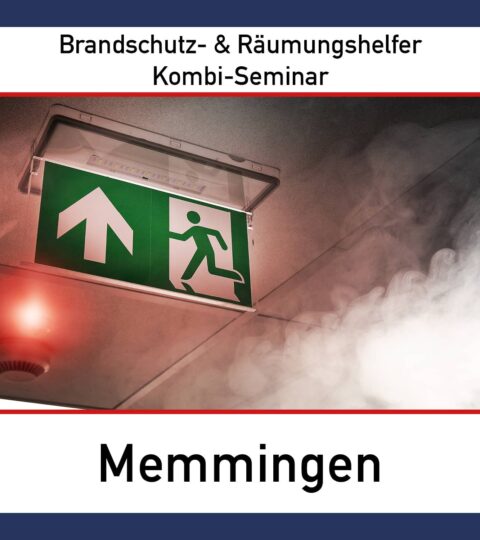 Kombi-Seminar In Memmingen, Allgäu (Brandschutzhelfer Mit Evakuierungshelfer)